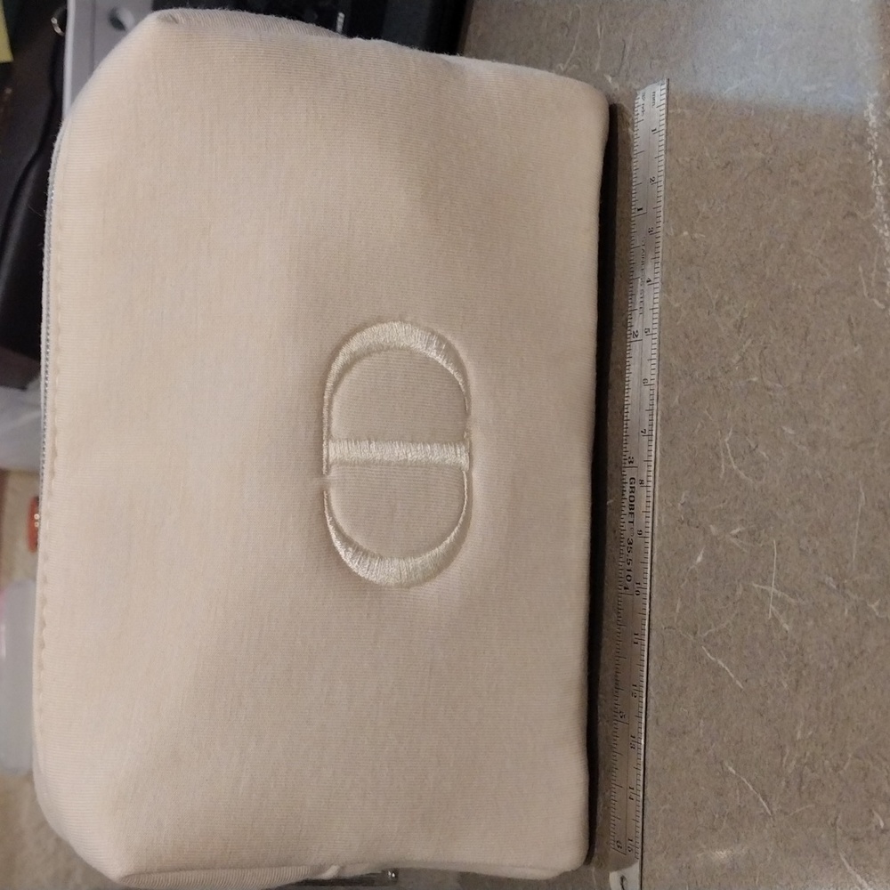 Dior makeup pouch